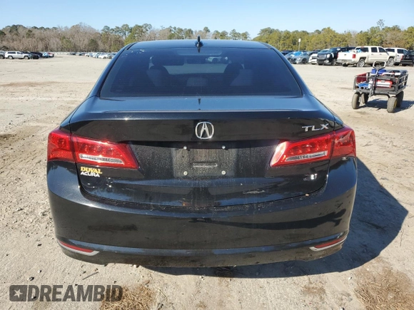 2020 Acura TLX with VIN 19UUB1F30LA009445, listed as a Copart auction lot 43421105 with 55,259 mi miles and Salvage Title. Bid and sale history available at carsss.com. Image 6.