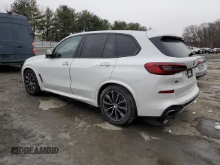 2020 BMW X5 M50i with VIN 5UXJU4C02LLE45422, listed as a Copart auction lot 44119775 with 60,241 mi miles and Salvage Title. Bid and sale history available at DreamBid. Image 2.