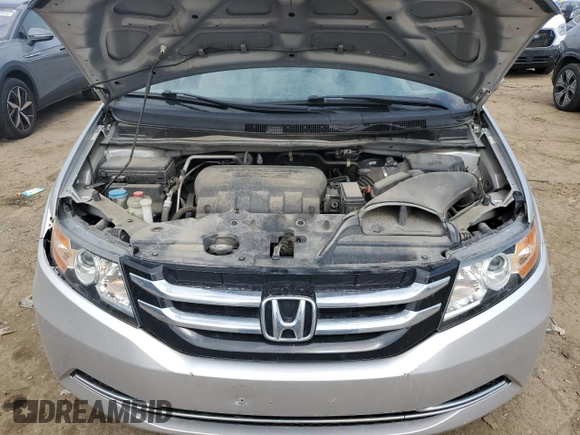 2014 Honda Odyssey EX-L with VIN 5FNRL5H6XEB065581, listed as a Copart auction lot 53467645 with 111,917 mi miles and Clean Title. Bid and sale history available at DreamBid. Image 12.