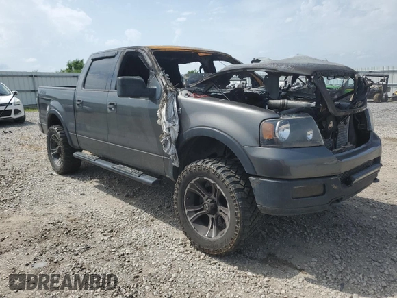 2004 Ford F-150 XLT with VIN 1FTPW14564KC81904, listed as a Copart auction lot 56889925 with Not provided miles and Salvage title. Bid and sale history available at DreamBid. Image 4.