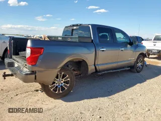 2021 Nissan Titan Pro-4X with VIN 1N6AA1ED9MN521808, listed as a Copart auction lot 58806585 with 108,808 mi miles and Salvage title. Bid and sale history available at DreamBid. Image 3.