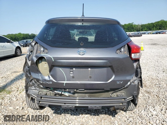 2019 Nissan Kicks S z VIN 3N1CP5CU9KL492573, wystawiony jako Copart lot #59094675 z przebiegiem 40 196 mil mil oraz Szkoda całkowita • Salvage title. Historia ofert i sprzedaży dostępna na DreamBid. Obrazek 6.