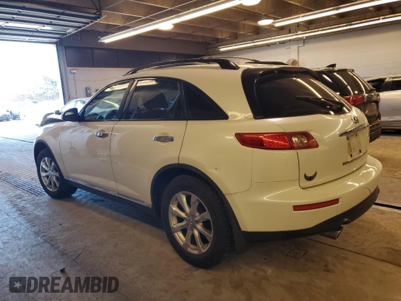 2008 Infiniti FX35 with VIN JNRAS08W08X206669, listed as a Copart auction lot 50365824 with 118,158 mi miles and Salvage Title. Bid and sale history available at carsss.com. Image 2.