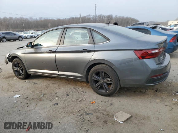 2024 Volkswagen Jetta SE with VIN 3VW7M7BU7RM020488, listed as a Copart auction lot 48544855 with 16,499 mi miles and Salvage title. Bid and sale history available at DreamBid. Image 2.