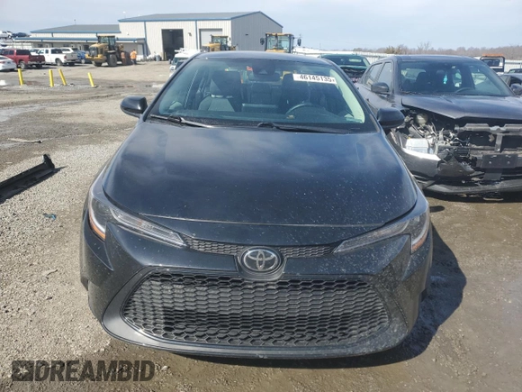 2022 Toyota Corolla LE with VIN 5YFEPMAE4NP338856, listed as a Copart auction lot 46145135 with 80,465 mi miles and Salvage Title. Bid and sale history available at carsss.com. Image 5.