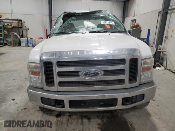 2008 Ford Super Duty F-250 SRW XL with VIN 1FTSX21Y08EB35014, listed as a Copart auction lot 86921214 with 165,316 mi miles and Clean Title. Bid and sale history available at carsss.com. Image 5.