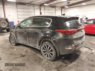 2018 Kia Sportage EX with VIN KNDPNCAC4J7422646, listed as a IAAI auction lot 41629033 with 83,483 mi miles and . Bid and sale history available at carsss.com. Image 3.
