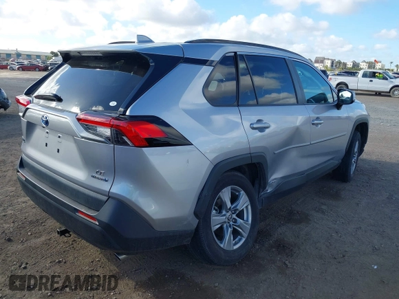 2023 Toyota RAV4 Hybrid LE with VIN 4T3MWRFV1PU085508, listed as a IAAI auction lot 40348139 with 16,535 mi miles. Bid and sale history available at carsss.com. Image 6.
