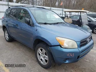 2007 Toyota RAV4 with VIN JTMZD33V875037556, listed as a IAAI auction lot 41974365 with 164,926 mi miles. Bid and sale history available at carsss.com. Image 1.