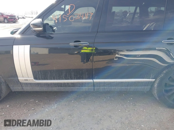 2017 Land Rover Range Rover with VIN SALGW3FE0HA330415, listed as a IAAI auction lot 41503447 with 128,104 mi miles and . Bid and sale history available at DreamBid. Image 14.