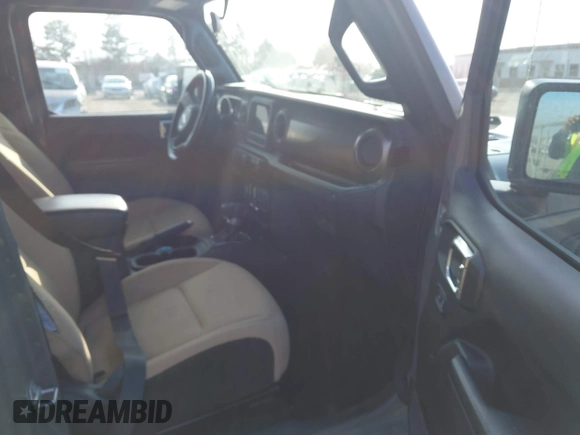 2022 Jeep Wrangler Unlimited Sport with VIN 1C4HJXDN7NW156538, listed as a IAAI auction lot 41526074 with 27,082 mi miles and . Bid and sale history available at DreamBid. Image 5.
