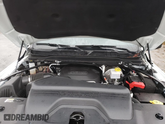2024 Ram 2500 Tradesman with VIN 3C6UR5CJ8RG169028, listed as a Copart auction lot 84637464 with 10,857 mi miles and Salvage Title. Bid and sale history available at carsss.com. Image 11.