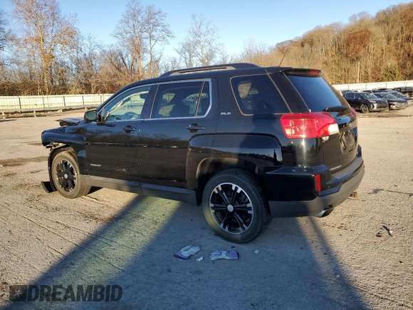 2017 GMC Terrain SLE with VIN 2GKFLTE39H6234599, listed as a Copart auction lot 80456124 with 24,277 mi miles and Salvage Title. Bid and sale history available at carsss.com. Image 2.