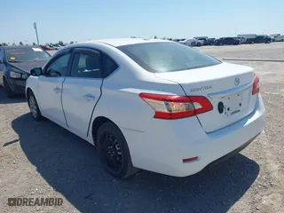 2015 Nissan Sentra S with VIN 3N1AB7AP1FY275638, listed as a IAAI auction lot 42013524 with 75,312 mi miles. Bid and sale history available at carsss.com. Image 3.