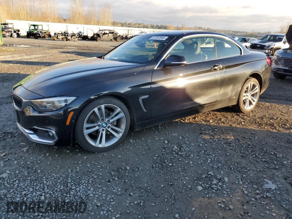 2018 BMW 4 Series 430i xDrive with VIN WBA4Z3C50JEC56661, listed as a Copart auction lot 87767045 with 38,710 mi miles and Salvage Title. Bid and sale history available at DreamBid. Image 1.