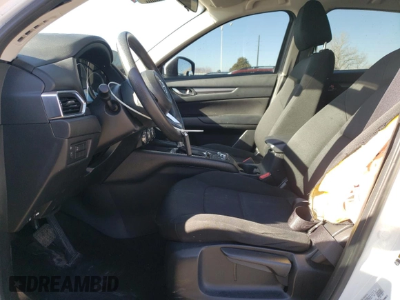 2017 Mazda CX-5 Sport with VIN JM3KFBBL2H0125756, listed as a Copart auction lot 42834725 with 81,433 mi miles and Salvage Title. Bid and sale history available at carsss.com. Image 7.
