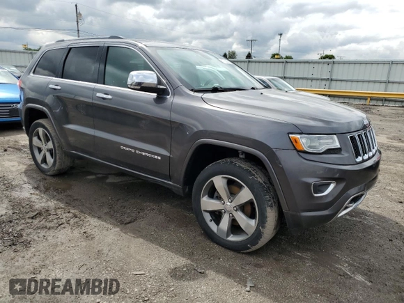 2016 Jeep Grand Cherokee Overland with VIN 1C4RJFCG6GC453399, listed as a Copart auction lot 57730005 with 181,657 mi miles and Clean title. Bid and sale history available at DreamBid. Image 4.