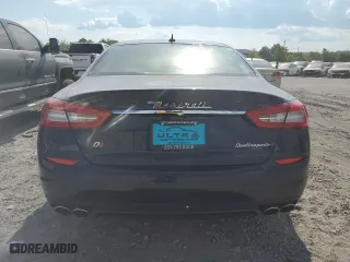 2015 Maserati Quattroporte S Q4 with VIN ZAM56RRA1F1135121, listed as a Copart auction lot 67470824 with 77,699 mi miles and Salvage Title. Bid and sale history available at carsss.com. Image 6.