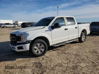 2018 Ford F-150 XL with VIN 1FTEW1CB9JKD53575, listed as a Copart auction lot 85719214 with 86,764 mi miles and Salvage Title. Bid and sale history available at carsss.com. Image 1.