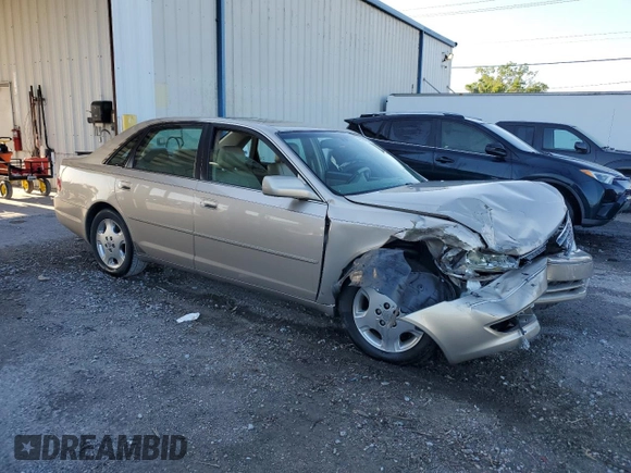 2003 Toyota Avalon XL with VIN 4T1BF28B23U328196, listed as a Copart auction lot 53072425 with 157,700 mi miles and Salvage Title. Bid and sale history available at carsss.com. Image 4.
