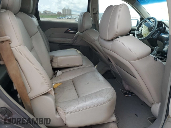 2011 Acura MDX with VIN 2HNYD2H20BH500130, listed as a Copart auction lot 59684785 with 212,375 mi miles and Salvage title. Bid and sale history available at DreamBid. Image 11.