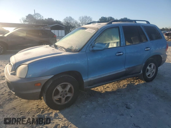 2003 Hyundai Santa Fe GLS with VIN KM8SC13E03U552538, listed as a Copart auction lot 88900865 with 250,847 mi miles and Salvage Title. Bid and sale history available at carsss.com. Image 1.
