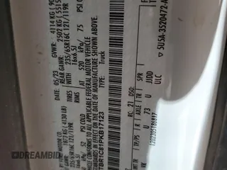 2023 Ford Transit Cargo с VIN 1FTBR1C81PKB17123, выставлен на аукционе Copart как лот 55902215 с пробегом 34 333 миль миль и Чистый • Clean title. История ставок и продаж доступна на DreamBid. Изображение 12.