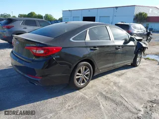 2016 Hyundai Sonata 2.4L SE with VIN 5NPE24AF4GH340064, listed as a IAAI auction lot 41853643 with 1 mi miles. Bid and sale history available at carsss.com. Image 4.
