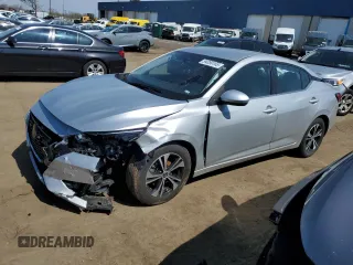2023 Nissan Sentra SV with VIN 3N1AB8CV0PY278369, listed as a Copart auction lot 54359165 with 51,782 mi miles and Salvage Title. Bid and sale history available at DreamBid. Image 1.