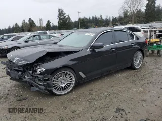 2017 BMW 5 Series 530i xDrive with VIN WBAJA7C34HWA69945, listed as a Copart auction lot 45941025 with Not Provided miles and Salvage Title. Bid and sale history available at carsss.com. Image 1.