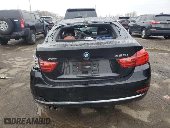 2016 BMW 4 Series 428i xDrive with VIN WBA4C9C54GG140880, listed as a Copart auction lot 80485954 with Not provided miles and Clean title. Bid and sale history available at DreamBid. Image 6.