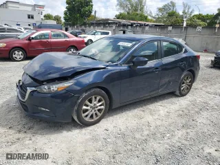 2017 Mazda Mazda3 4-Door Sport with VIN 3MZBN1U7XHM148881, listed as a Copart auction lot 51453145 with 63,319 mi miles and Salvage Title. Bid and sale history available at carsss.com. Image 1.