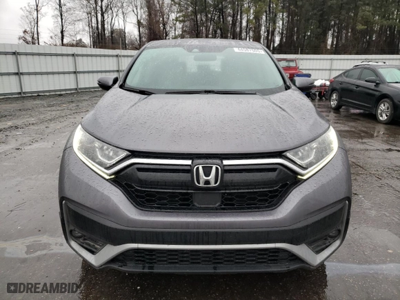 2022 Honda CR-V EX with VIN 2HKRW2H53NH663820, listed as a Copart auction lot 44587505 with 35,570 mi miles and Salvage Title. Bid and sale history available at carsss.com. Image 5.