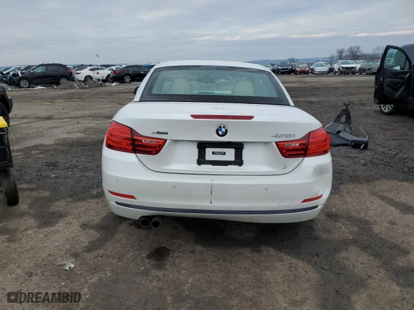 2016 BMW 4 Series 428i xDrive with VIN WBA3T1C58GP823856, listed as a Copart auction lot 88325535 with 45,135 mi miles and Salvage Title. Bid and sale history available at carsss.com. Image 6.