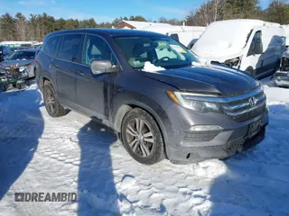 2018 Honda Pilot EX-L with VIN 5FNYF6H54JB015804, listed as a IAAI auction lot 41564045 with 124,852 mi miles. Bid and sale history available at carsss.com. Image 1.