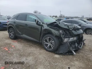 2023 Lexus RX with VIN 2T2BAMBAXPC017208, listed as a Copart auction lot 42817725 with 15,849 mi miles and Salvage Title. Bid and sale history available at carsss.com. Image 4.