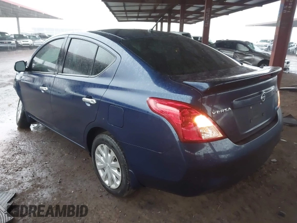 2014 Nissan Versa SV with VIN 3N1CN7AP6EL843863, listed as a IAAI auction lot 41796248 with 112,361 mi miles. Bid and sale history available at carsss.com. Image 3.