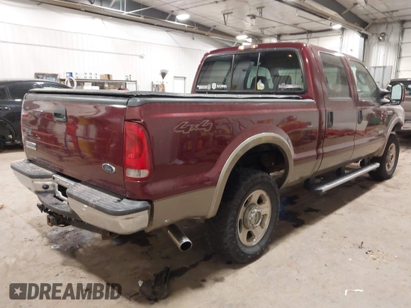 2005 Ford F-250 XL with VIN 1FTSW21P55EC24485, listed as a IAAI auction lot 41717423 with 117,214 mi miles and . Bid and sale history available at DreamBid. Image 4.