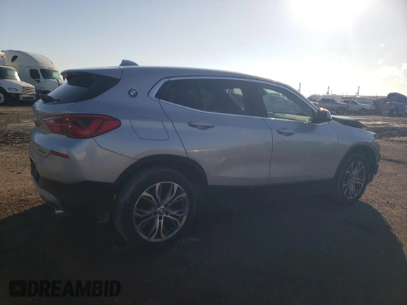 2018 BMW X2 sDrive28i with VIN WBXYJ3C31JEJ84167, listed as a Copart auction lot 45643485 with 63,400 mi miles and Salvage Title. Bid and sale history available at carsss.com. Image 3.