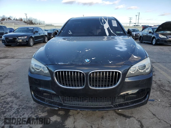 2014 BMW 7 Series ALPINA B7 xDrive with VIN WBAYF8C59ED652863, listed as a Copart auction lot 87630395 with Not Provided miles and Salvage Title. Bid and sale history available at DreamBid. Image 5.