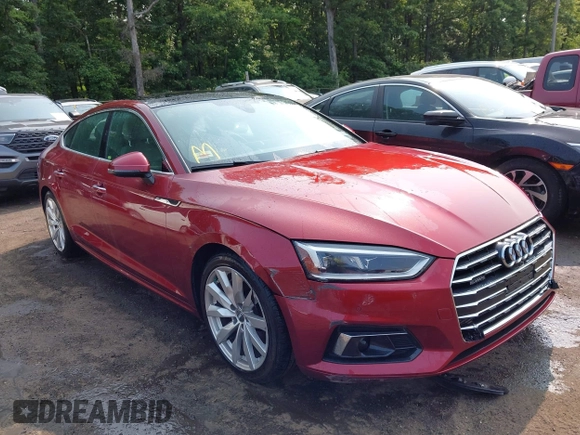 2018 Audi A5 Sportback Prestige с VIN WAUCNCF55JA107556, выставлен на аукционе IAAI как лот 42390733 с пробегом 90 402 миль миль и . История ставок и продаж доступна на DreamBid. Изображение 1.