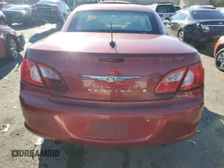 2008 Chrysler Sebring Limited with VIN 1C3LC65M18N230037, listed as a Copart auction lot 86334894 with 66,301 mi miles and Clean Title. Bid and sale history available at carsss.com. Image 6.
