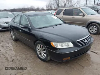 2008 Hyundai Azera Limited with VIN KMHFC46F68A296437, listed as a IAAI auction lot 41227512 with 139,672 mi miles. Bid and sale history available at carsss.com. Image 1.
