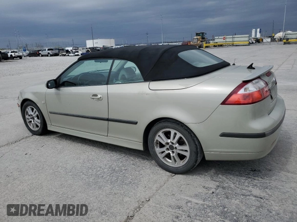 2006 Saab 9-3 with VIN YS3FD75Y466001592, listed as a Copart auction lot 51173465 with 160,026 mi miles and Salvage Title. Bid and sale history available at carsss.com. Image 2.