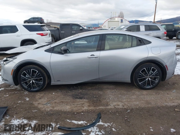 2024 Toyota Prius LE with VIN JTDADABU7R3020465, listed as a IAAI auction lot 41040774 with 9,278 mi miles. Bid and sale history available at carsss.com. Image 15.
