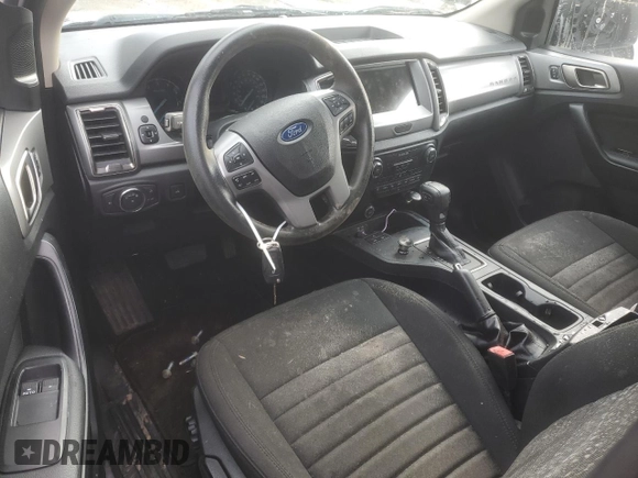 2020 Ford Ranger XL with VIN 1FTER1EHXLLA82497, listed as a Copart auction lot 44917445 with 53,391 mi miles and Salvage Title. Bid and sale history available at DreamBid. Image 8.