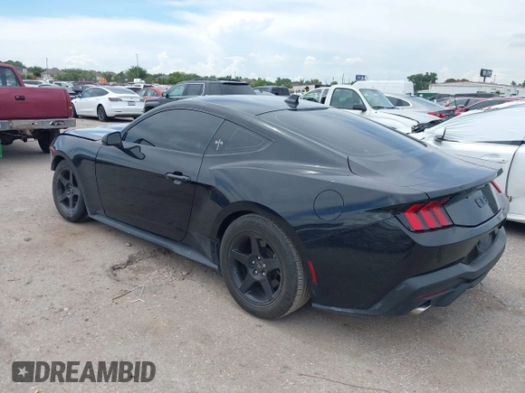 2024 Ford Mustang EcoBoost with VIN 1FA6P8THXR5108721, listed as a IAAI auction lot 42570556 with 26,621 mi miles and . Bid and sale history available at DreamBid. Image 3.