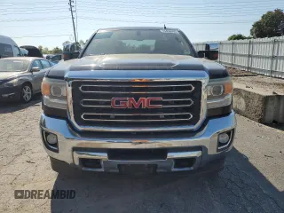 2015 GMC Sierra 2500HD SLT with VIN 1GT12ZEG4FF160722, listed as a Copart auction lot 75458644 with 337,580 mi miles and Salvage title. Bid and sale history available at DreamBid. Image 5.