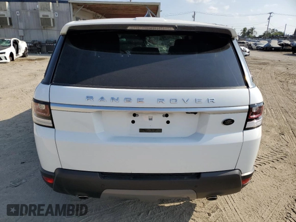 2017 Land Rover Range Rover Sport SE with VIN SALWG2FK3HA128063, listed as a Copart auction lot 71651514 with 69,208 mi miles and Salvage Title. Bid and sale history available at carsss.com. Image 6.
