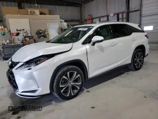 2020 Lexus RX 350L with VIN JTJHZKFA3L2025792, listed as a Copart auction lot 43141085 with 95,096 mi miles and Salvage title. Bid and sale history available at DreamBid. Image 1.
